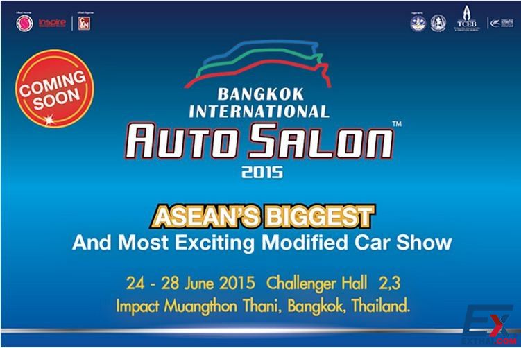 2015年6月24-28日 泰国国际汽车修饰展览会