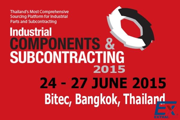 2015年6月24-27日 Industrial Components & Subcontracting 展会
