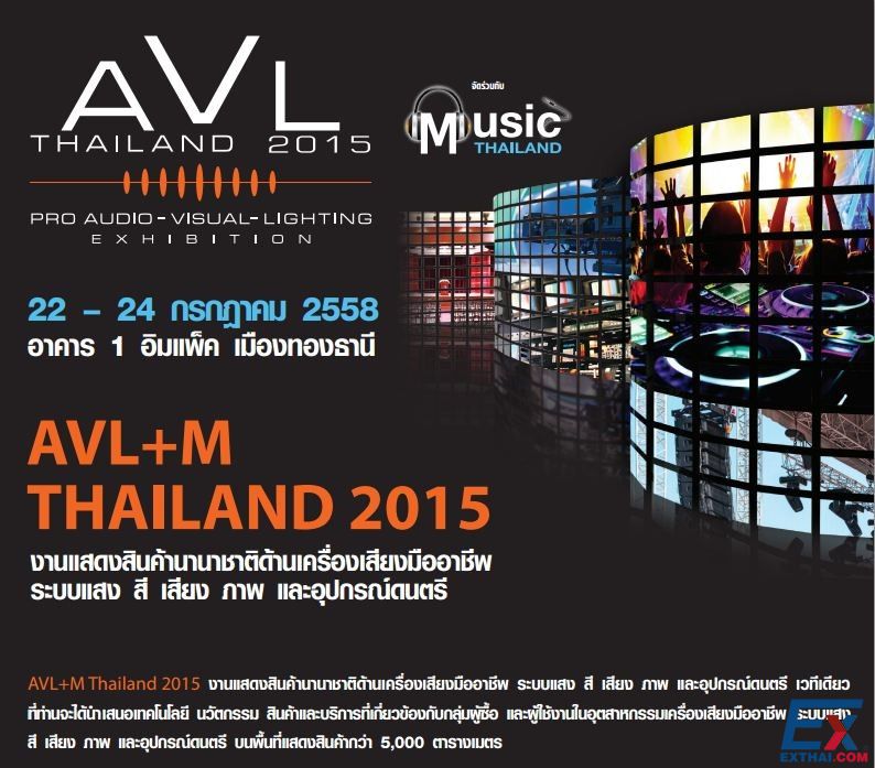 2015年7月22-24日 AVL+M THAILAND 2015