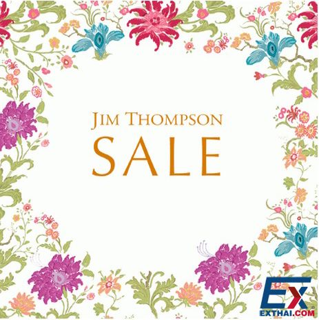 2015年12月11-13日 泰国曼谷的汤普林促销展会Jim Thompson Sale 2015