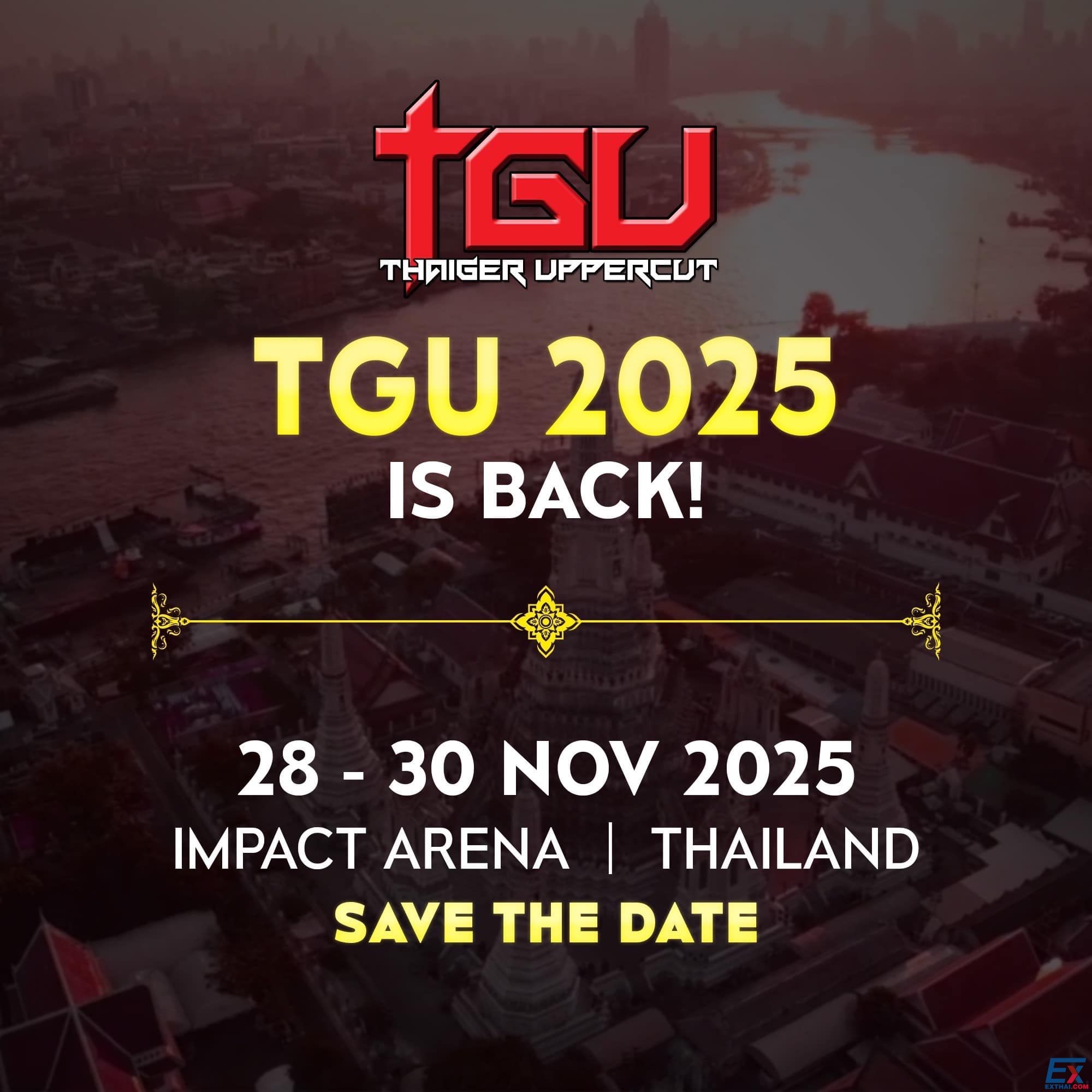 2025年11月28日-30日 Thaiger Uppercut (TGU)