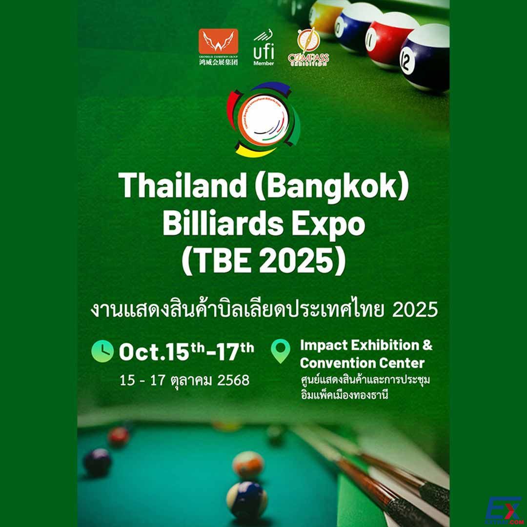 Thailand (Bangkok) Billiard Expo 2025