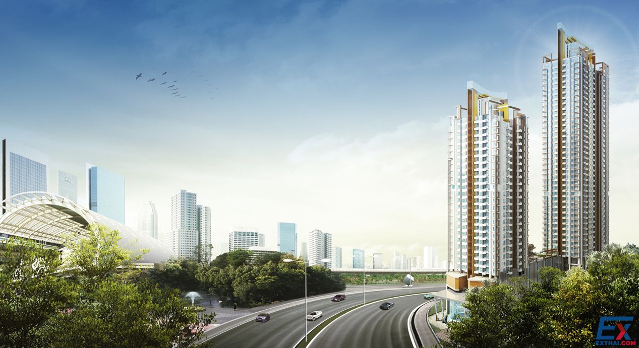 Circle 曼谷未来景致公寓位于曼谷市区 近地铁和高速路 正在预售中