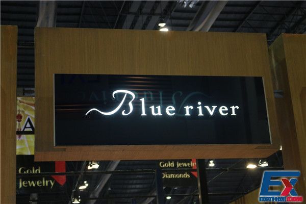 蓝河（Blue River）珠宝公司 亚洲知名品牌 40年的独特和高贵的品质 第54届曼谷国际珠宝展2014年9月9日