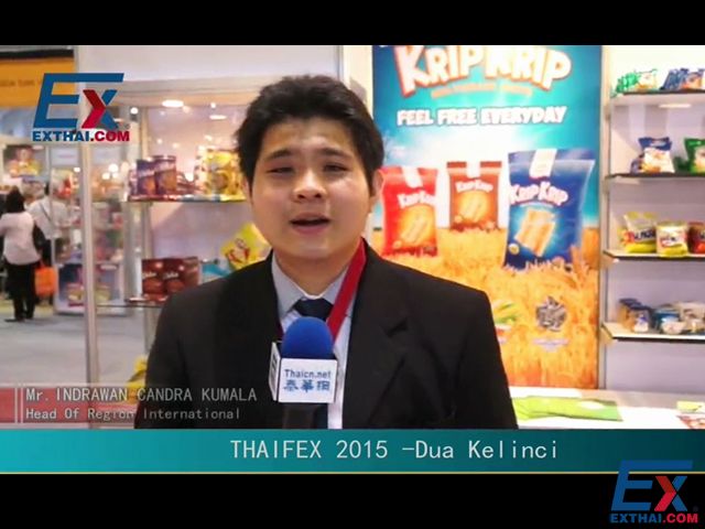 Mr.Indrawan Candra Kumala 接受采访 ThaiFEX 2015